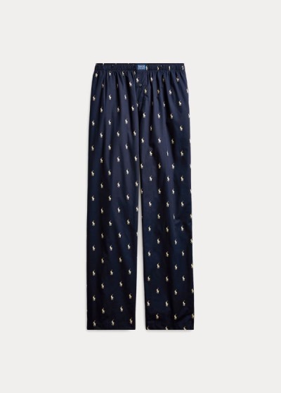 Men's Polo Ralph Lauren Allover Pony Pajama Bottoms | 519820APG